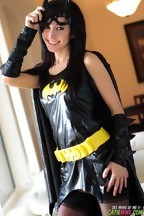Catie Minx es una fanática de Batman, foto 3