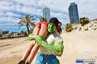 Noemi Jolie follada por el increible Hulk (Rob Diesel), foto 2