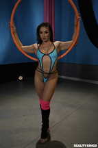 Lea Lexis gimnasta folladora, foto 1
